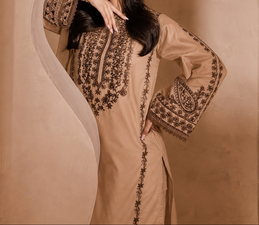 Grace W1026 - Embroidered 2pc Marina Dress.