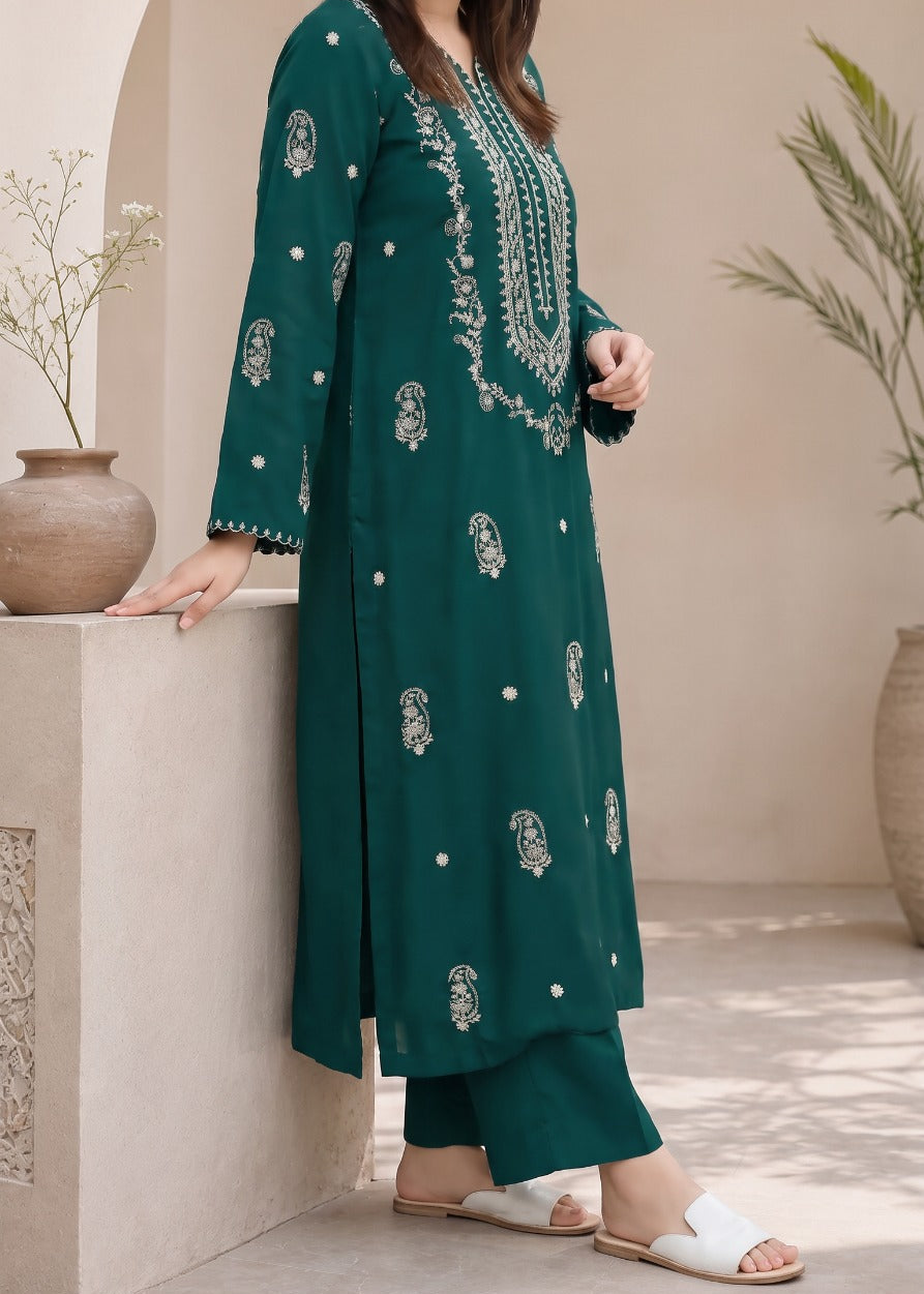 Grace W1031 - Embroidered 2pc Marina Dress.