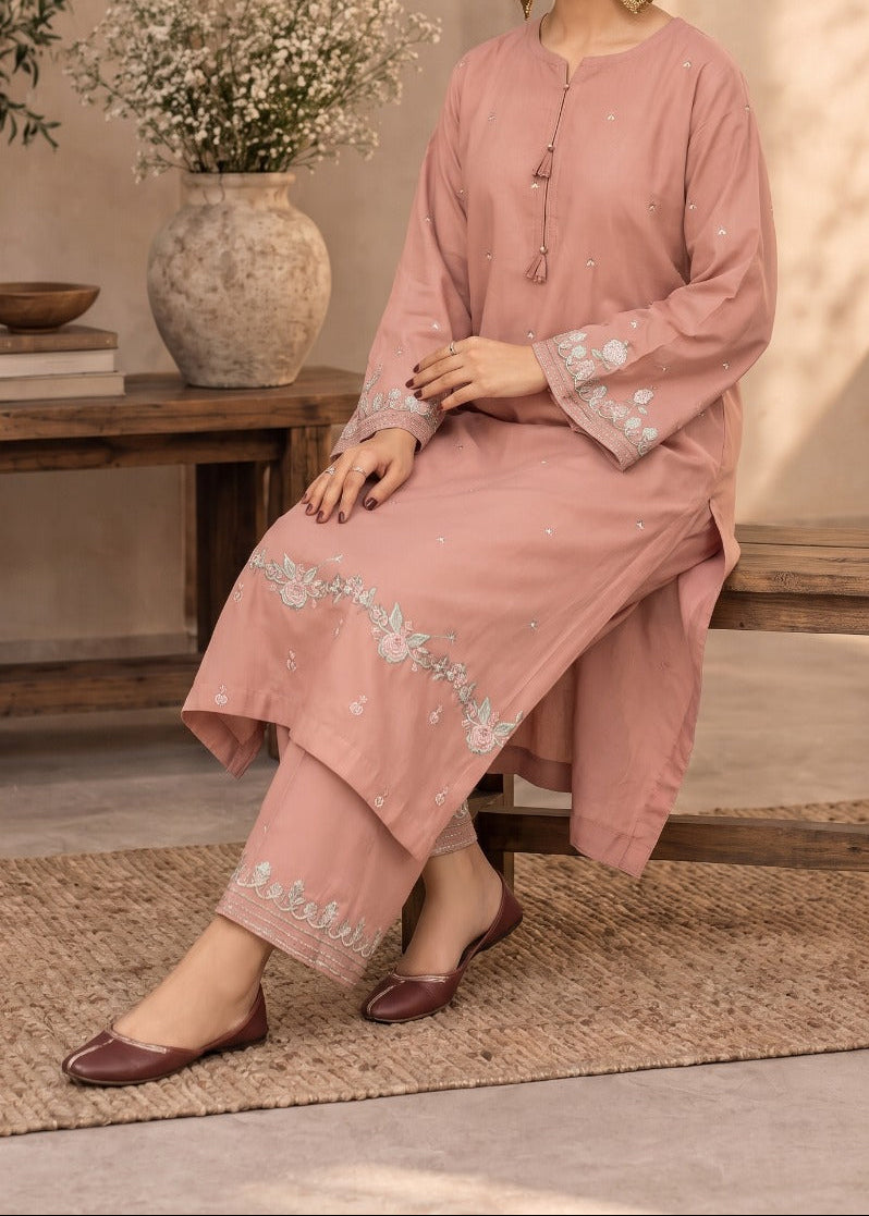 Grace S1621-Embroidered 2pc Lawn Dress.