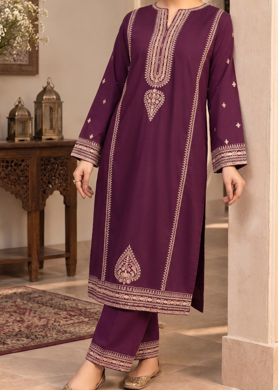 Grace S1622-Embroidered 2pc Lawn Dress.