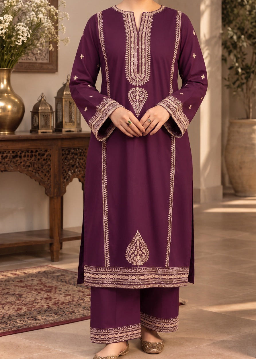 Grace S1622-Embroidered 2pc Lawn Dress.
