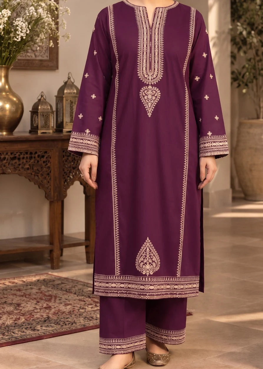 Grace W1088 - Embroidered 2pc Marina Dress.