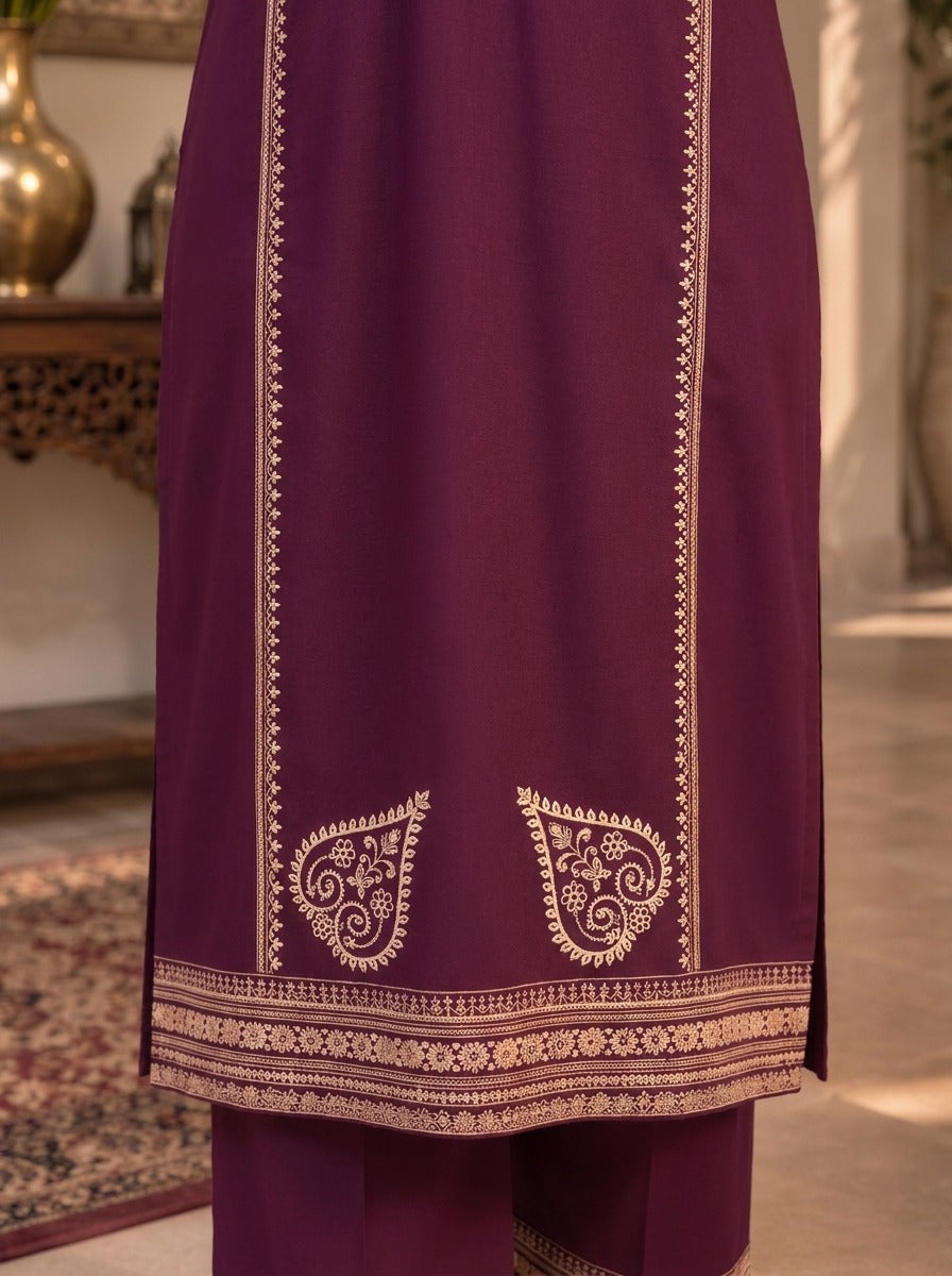 Grace S1622-Embroidered 2pc Lawn Dress.