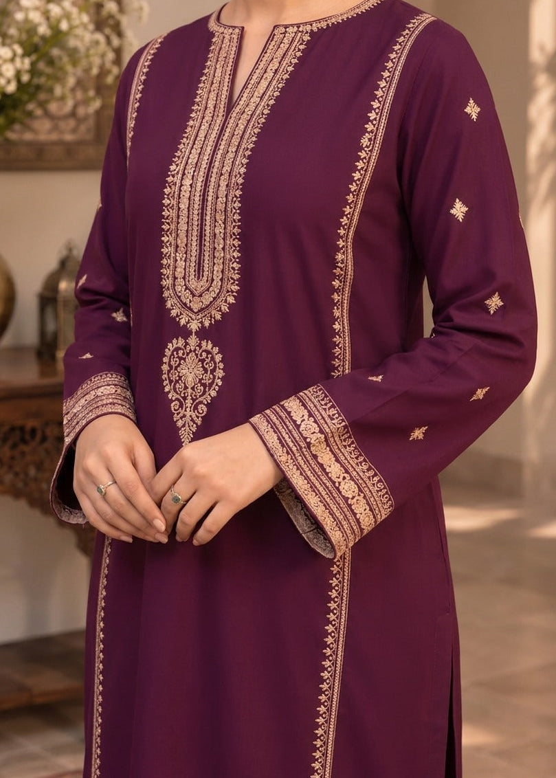 Grace S1622-Embroidered 2pc Lawn Dress.