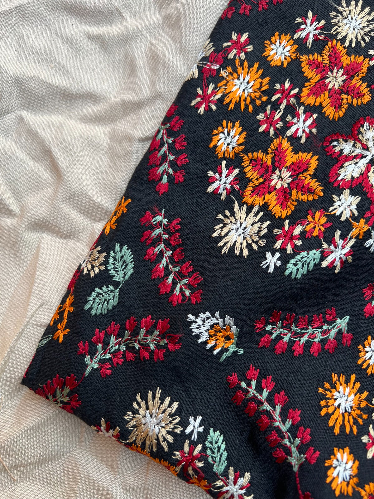 Sarinnah Premium D78-Luxury Formal Heavy Embroidered Karandi Shawl.