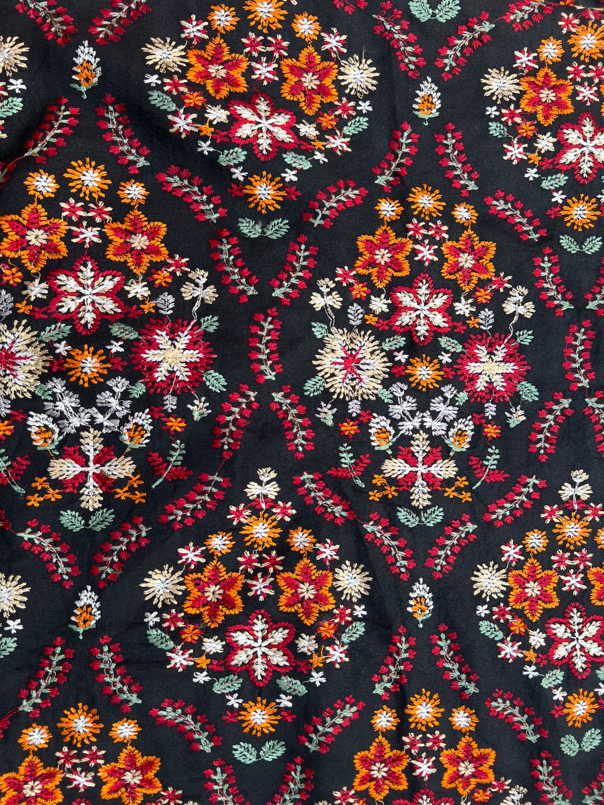 Sarinnah Premium D78-Luxury Formal Heavy Embroidered Karandi Shawl.