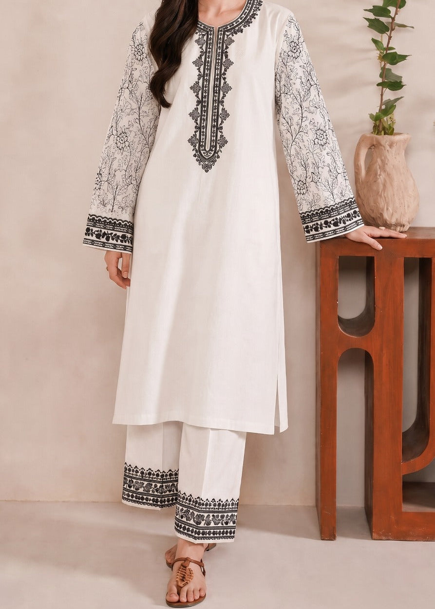 Grace S1581-Embroidered 2pc Lawn Dress.