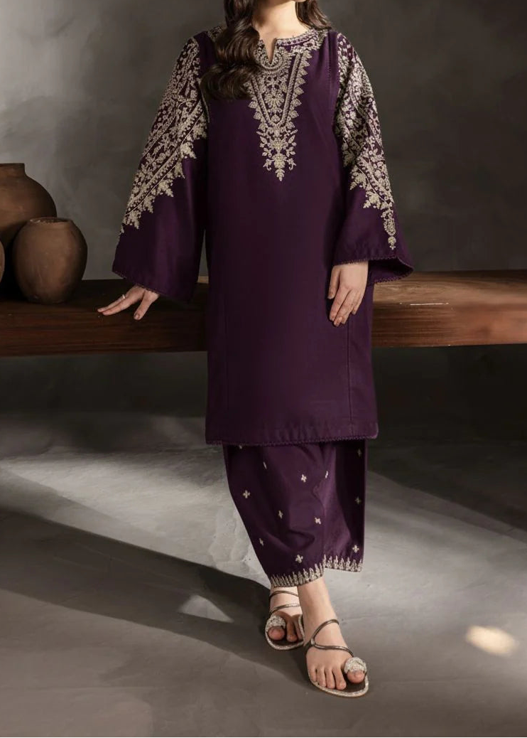 Grace S1371 -Embroidered 2pc lawn dress.