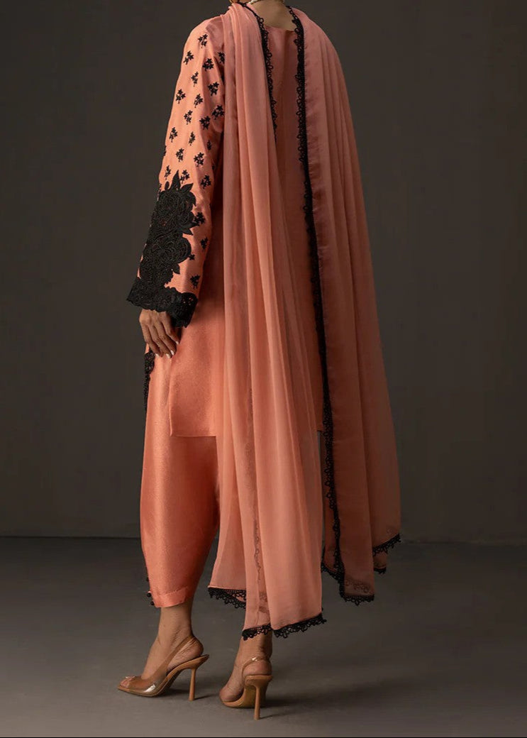 Grace W727 - Digital Printed 3pc Silk dress With Digital Printed Silk dupatta.