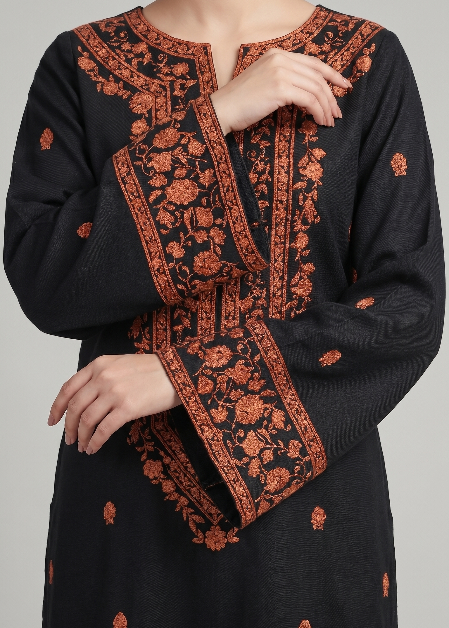 Grace S1355-Embroidered 2pc Lawn Dress.