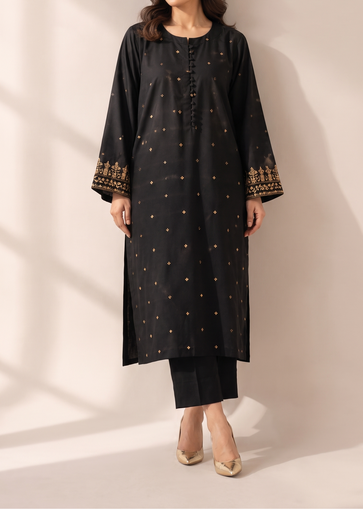 Grace S1550-Embroidered 2pc Lawn Dress.