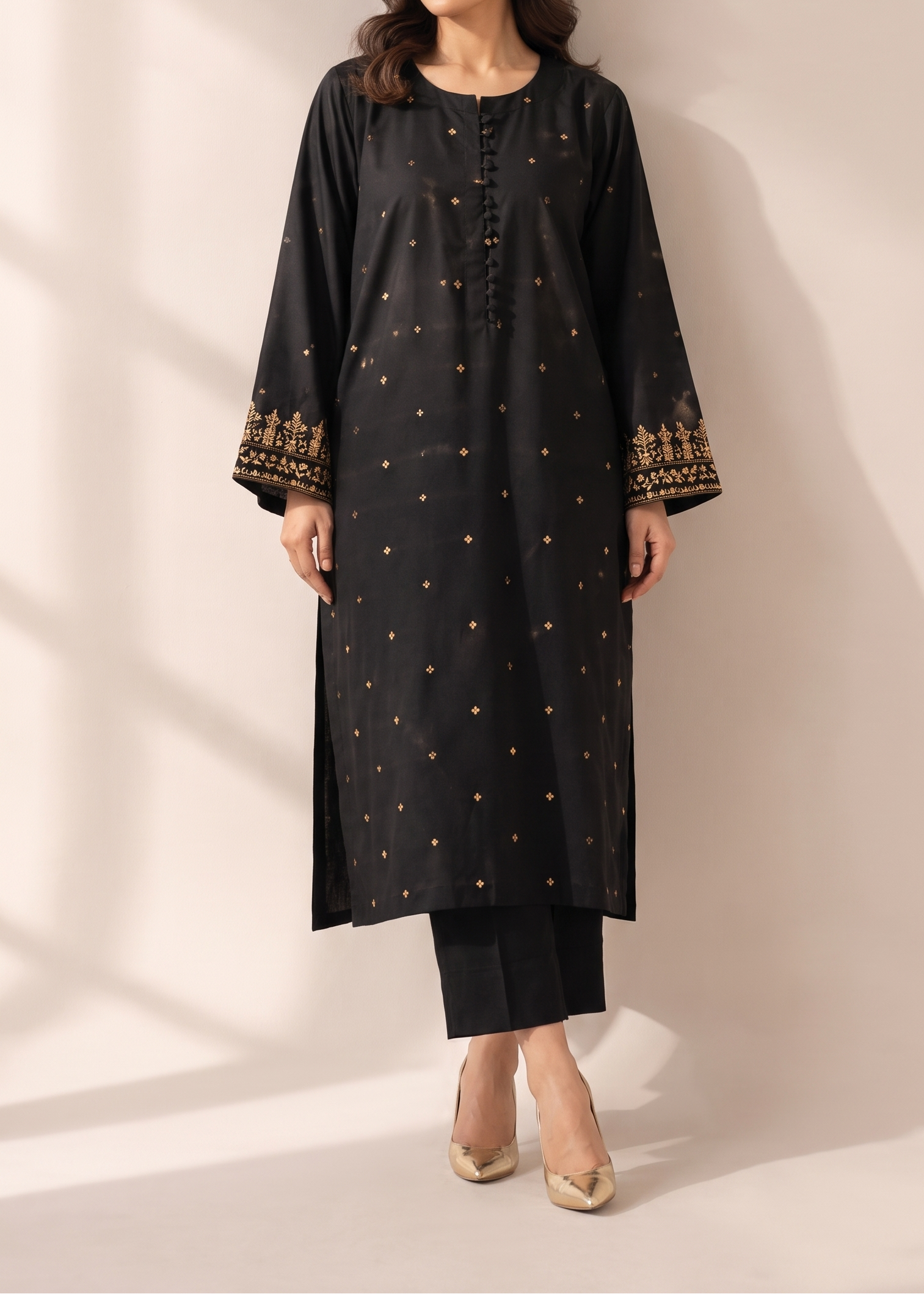 Grace S1550-Embroidered 2pc Lawn Dress.