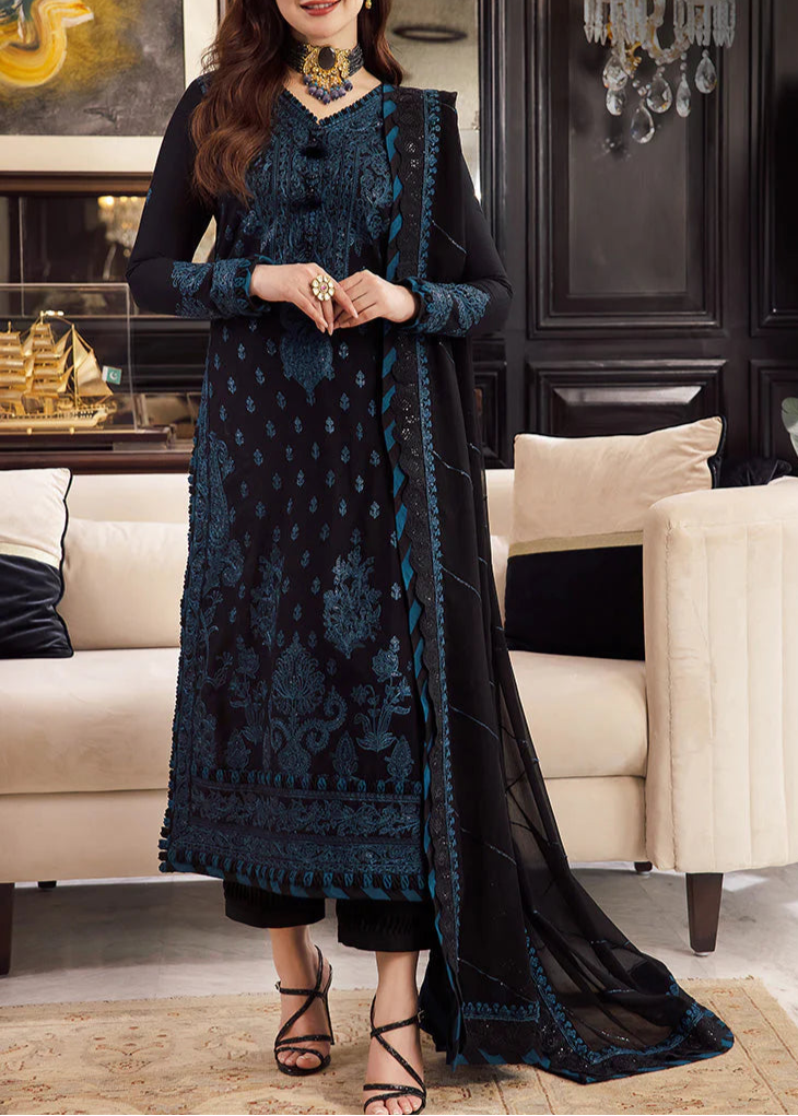 Grace S1022-Embroidered 3pc Lawn dress with Embroidered Chiffon Dupatta.