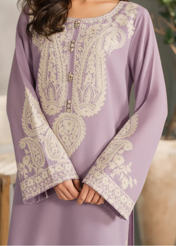 Grace S1391 - Embroidered 3pc Lawn Dress With Dyed Chiffon Dupatta.