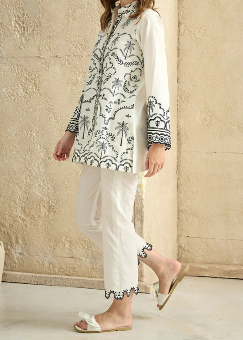 Grace W918-Embroidered 2pc Marina Dress.