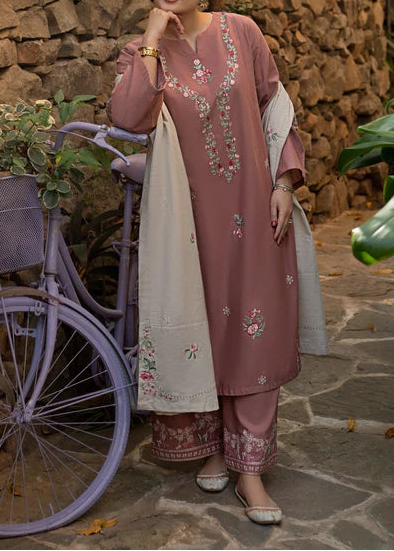 Grace S1436-Embroidered 3pc Lawn Dress With Printed Lawn Dupatta.