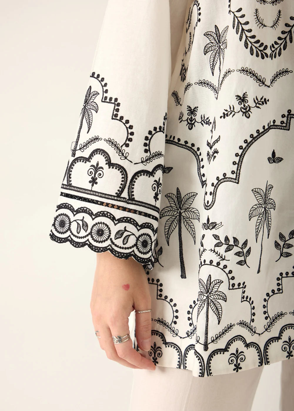 Grace W918-Embroidered 2pc Marina Dress.