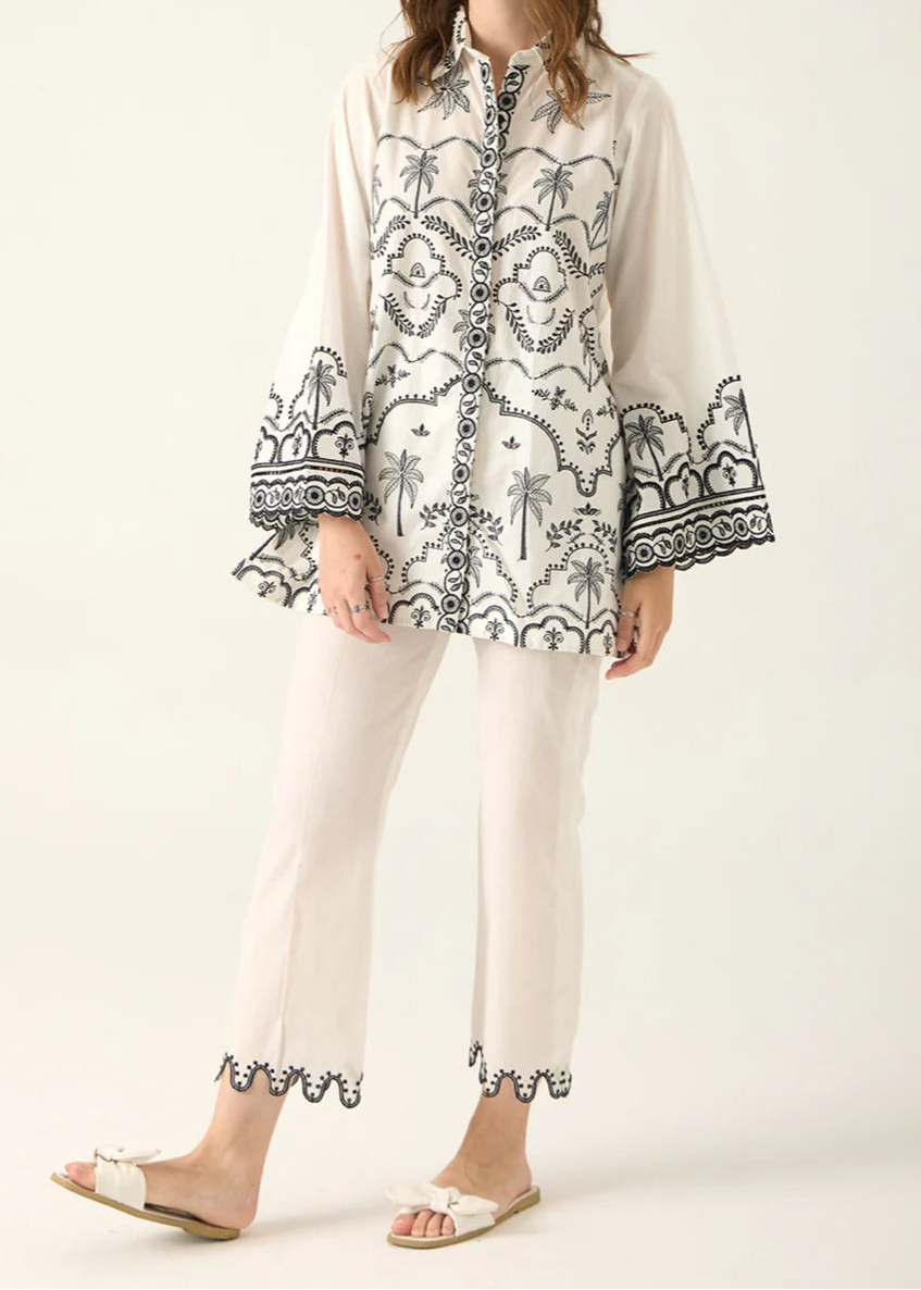 Grace W918-Embroidered 2pc Marina Dress.