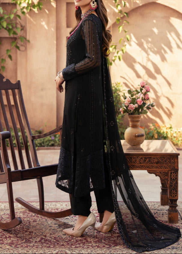 EIRA – Embroidered Chiffon Unstitched 3Pc Suit