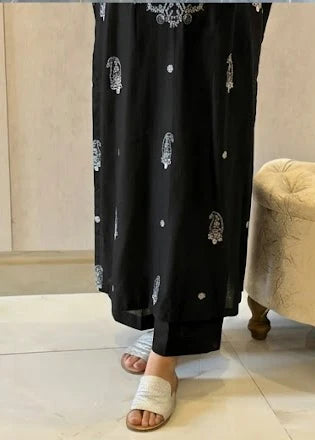 Grace Z-(S1452) - Stitched Embroidered 2pc Lawn Dress.