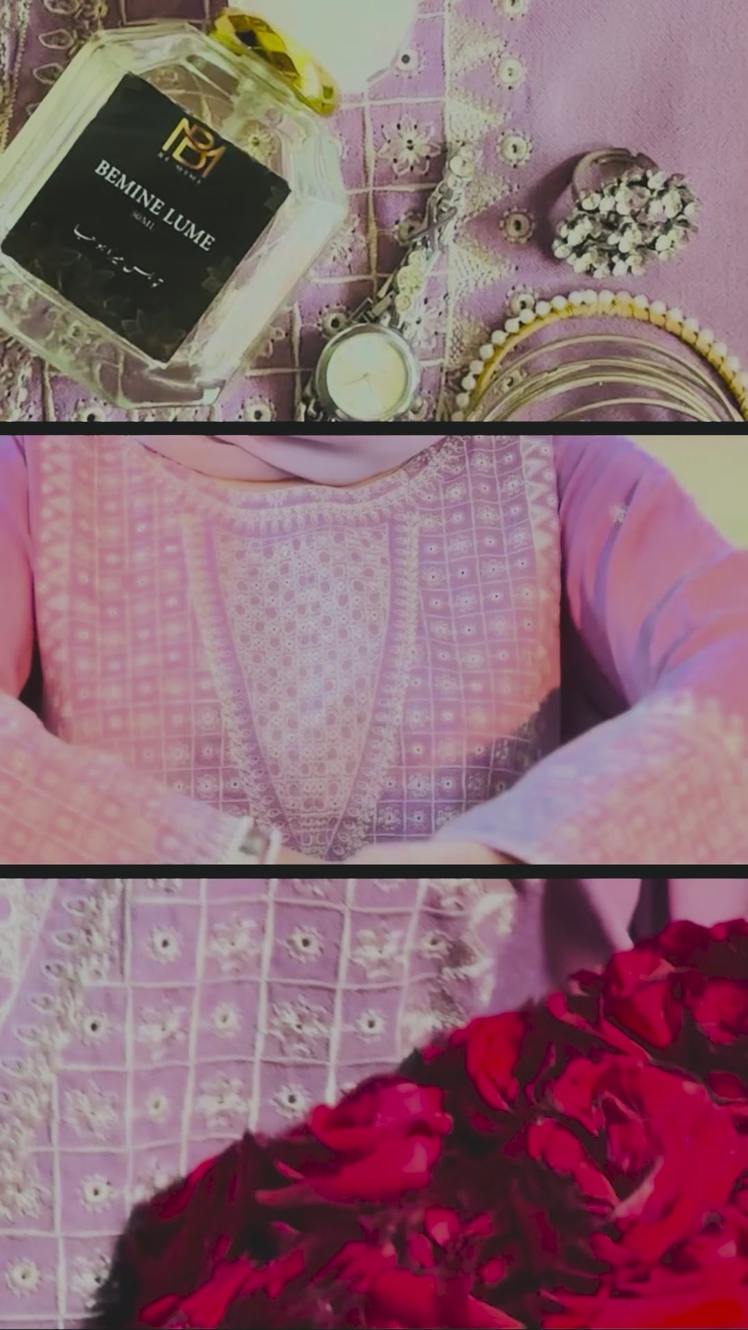 Grace Z-(W798) - Stitched Embroidered 2pc Marina Dress