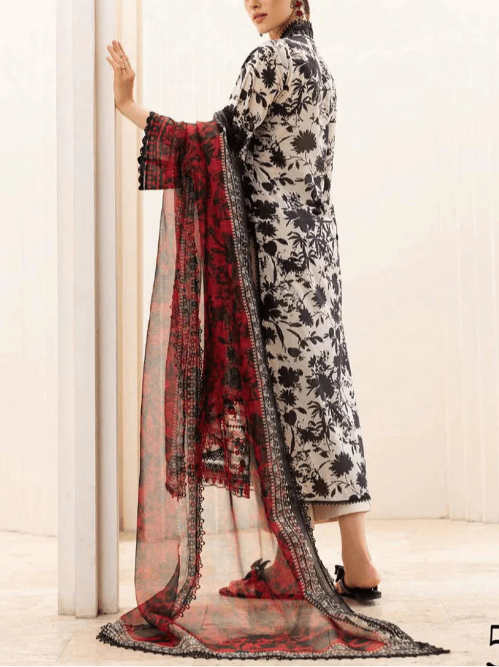 Grace S1104-Printed & Embroidered 3pc Lawn dress with Digital Printed - gracestore.pk Grace S1104-Printed & Embroidered 3pc Lawn dress with Digital Printed - gracestore.pk