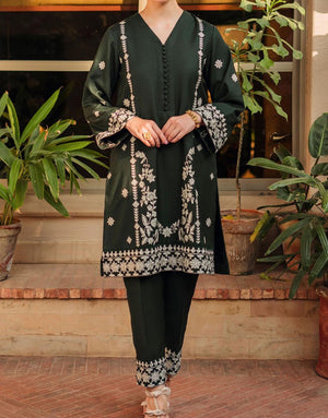 Grace S432 -Embroidered 2pc lawn dress