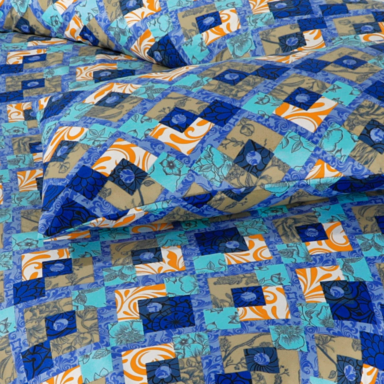 Yale Blue D691- Bed Sheet Set