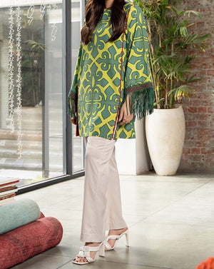 Grace W15-Embroidered 2pc Kataan silk dress