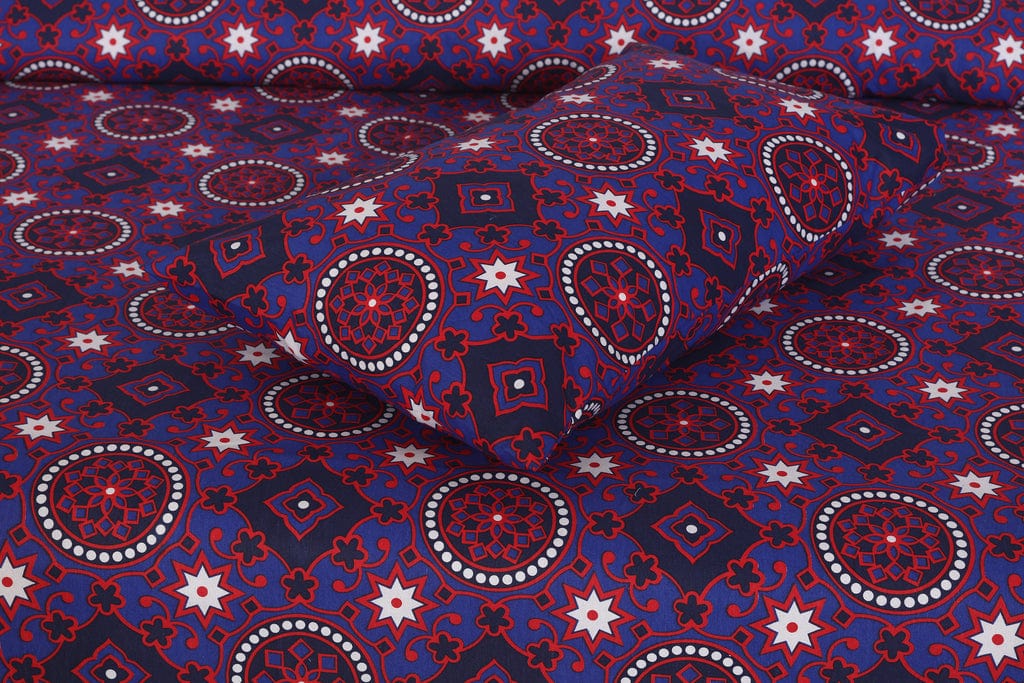 Ajrak D699- Bed Sheet Set