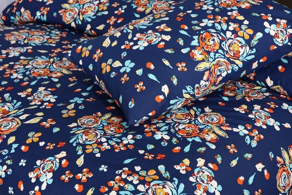 Grace D674-6 pc Comforter Set with 4 pillow covers