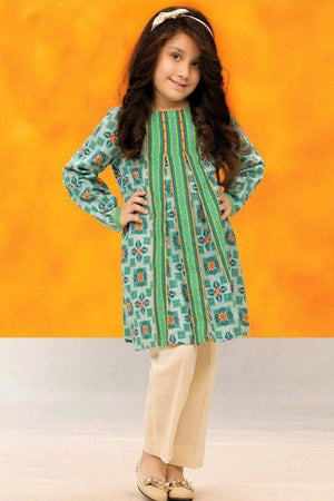 maria 3-Embroided 2pc lawn dress with trouser. - gracestore.pk