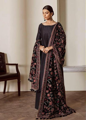 Sarinnah Premium 05-Embroided Fine quality Velvet shawl.