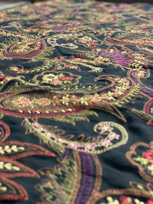 Sarinnah Premium 06-Formal heavy Embroided Karandi shawl.