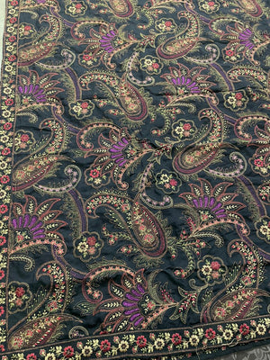 Sarinnah Premium 06-Formal heavy Embroided Karandi shawl.