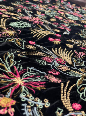 Sarinnah Premium 07-Embroided Fine quality Velvet shawl.