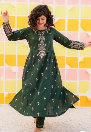 Grace S116-Embroidered 2pc lawn dress.