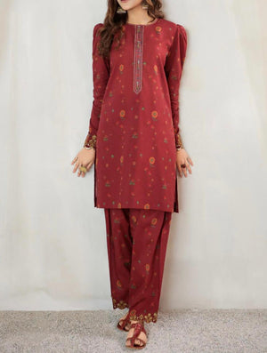 Grace S156 - Embroidered 2pc lawn dress.