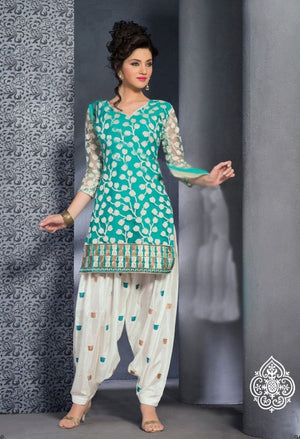 Grace S183 - Embroidered 2pc lawn dress.