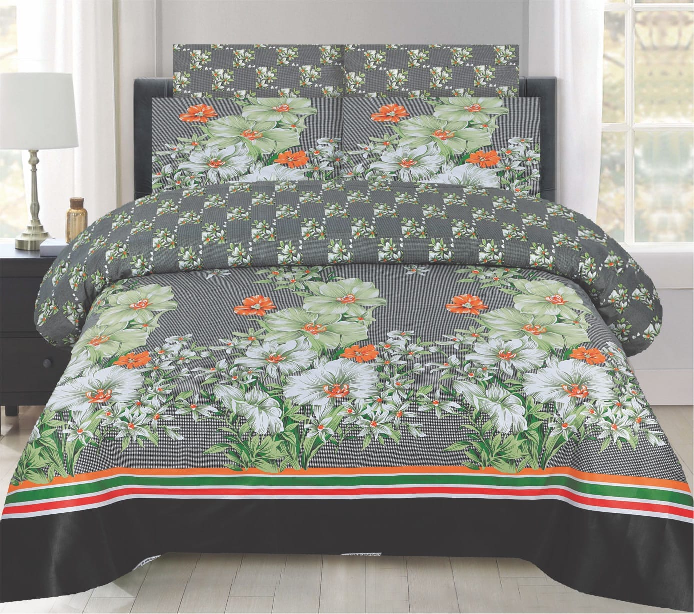 Grace D858- Bed Sheet Set