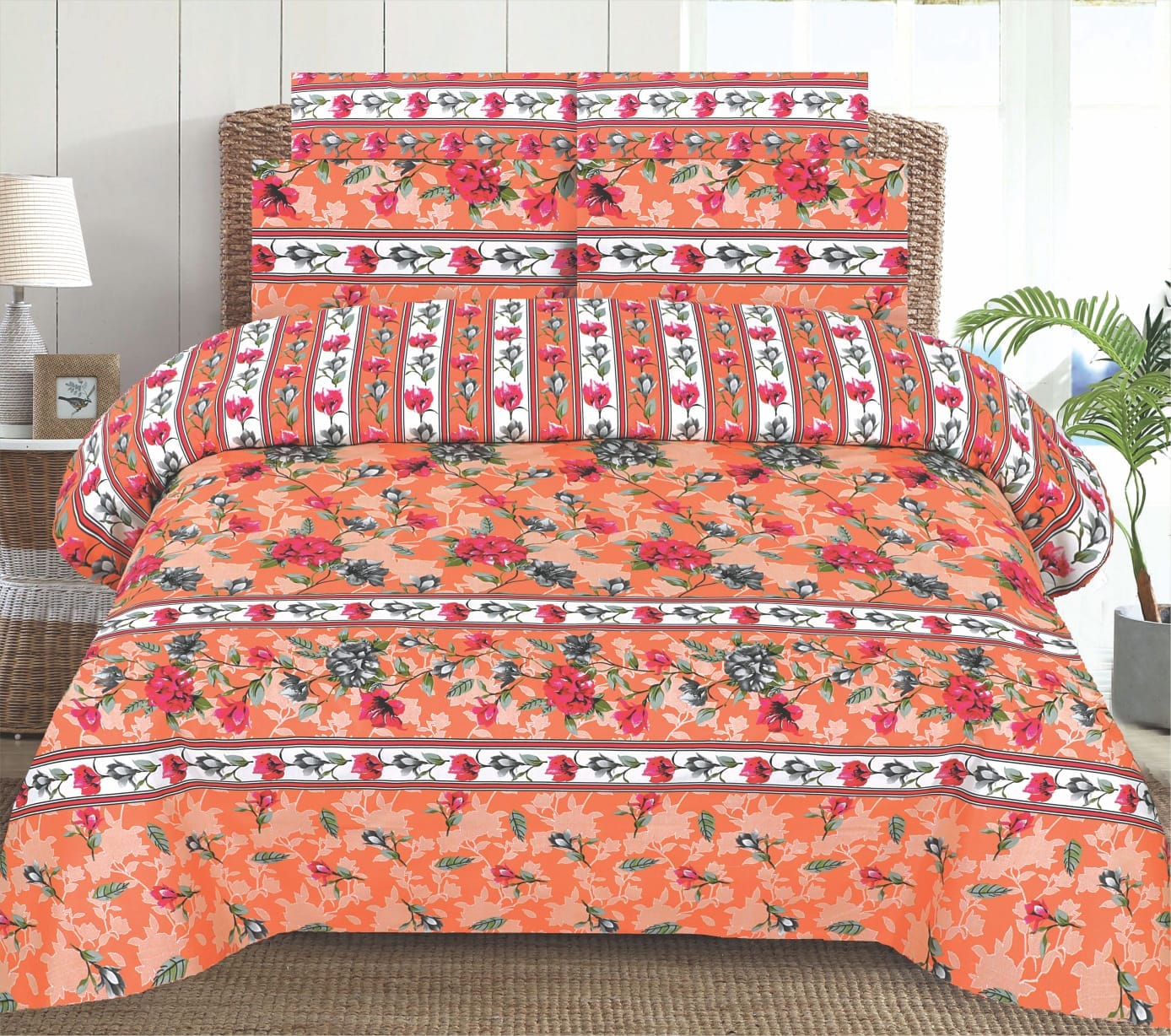 Grace D854- Bed Sheet Set