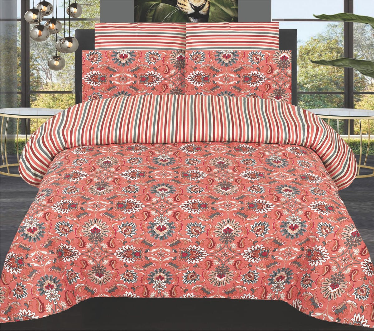 DustyRose Grace D846 Bed Sheet Set gracestore.pk