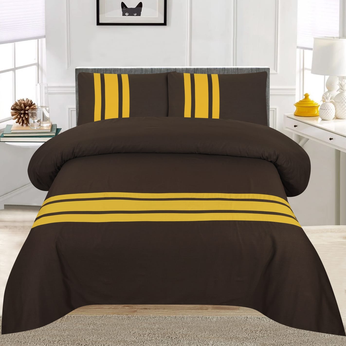 FL909-Duvet Cover Set - 6Pcs