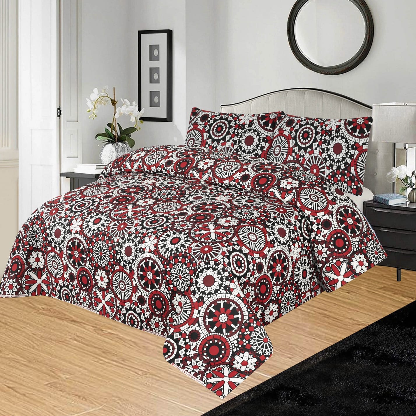 FL902-Duvet Cover Set - 6Pcs