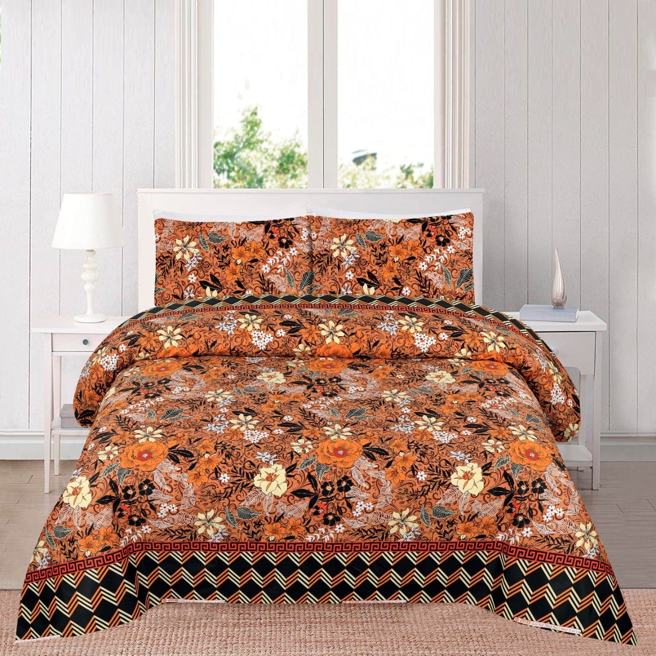 Apricot D663- Bed Sheet Set