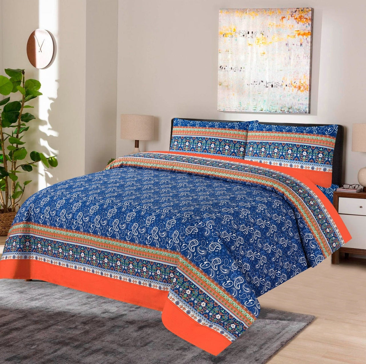 Glaze D717 - Bed Sheet Set