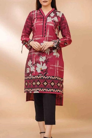 Grace S23- Embroidered 3pc lawn dress with printed chiffon dupatta.