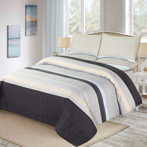 Grace D614- Cotton Satin Bed Sheet Set (Premium)