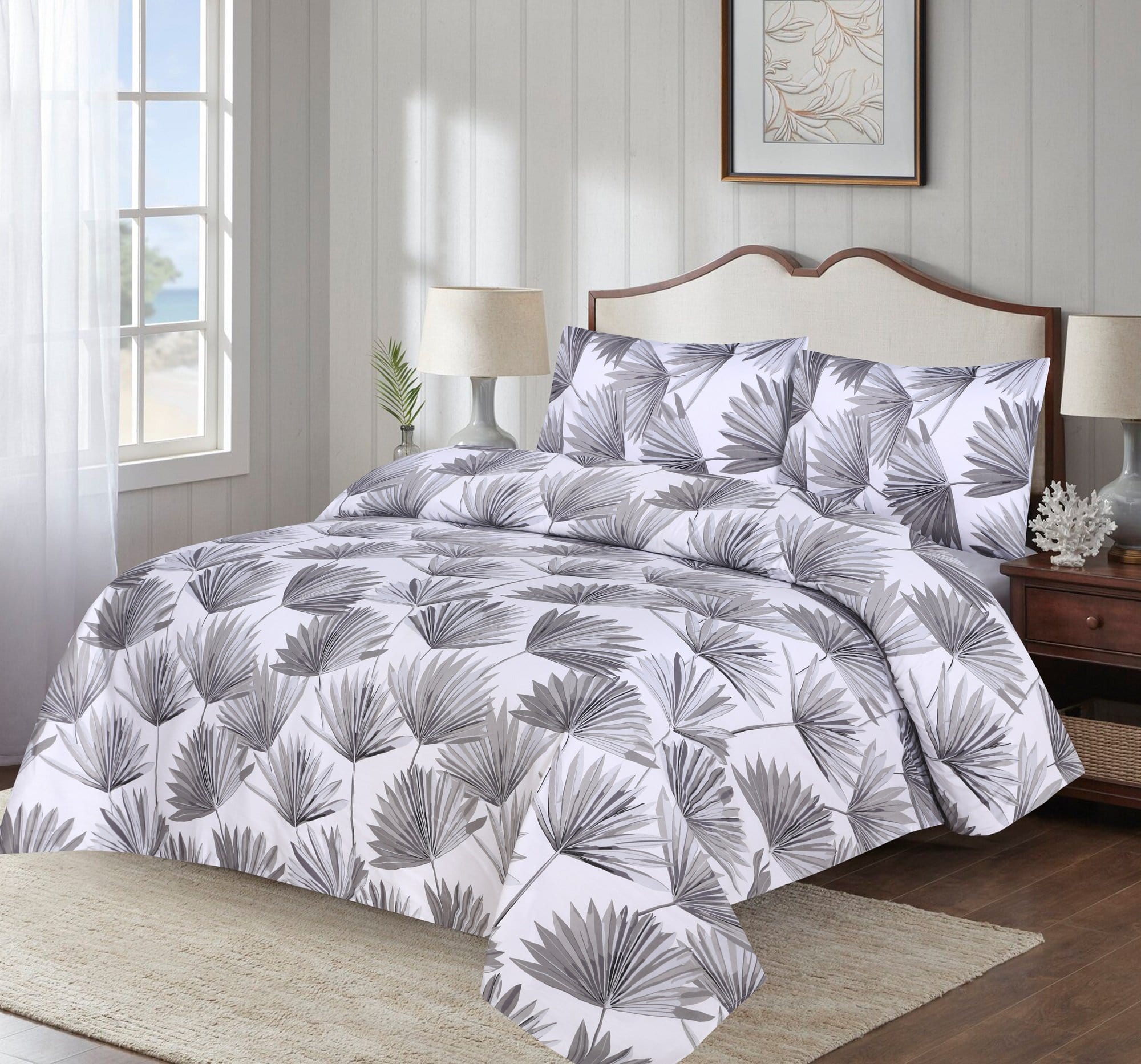 Grace D418-Reactive cotton Satin Quality Single Size Bedsheet with 1 pillow cover.