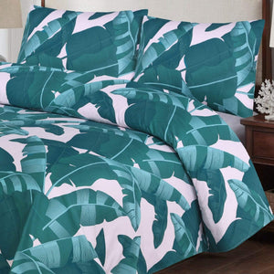 Grace D458-Cotton Satin 6 pc summer Comforter Set with 4 pillow covers
